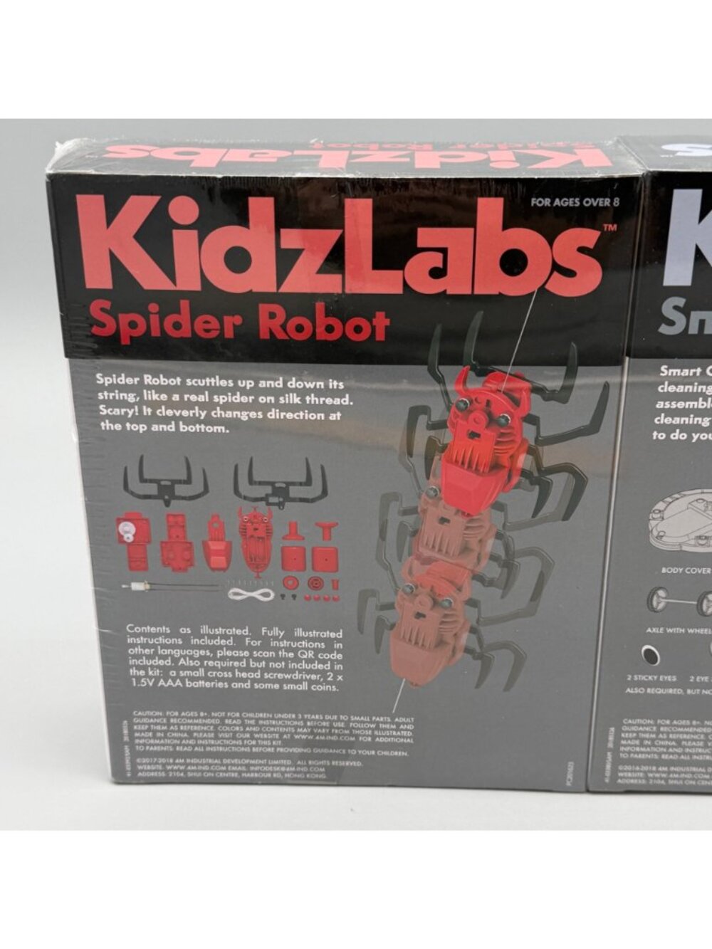 4M KidzLabs Set of 3 Kitchen Science, Smart Cleaner & Spider Robot Science Kits - Picture 7 of 7